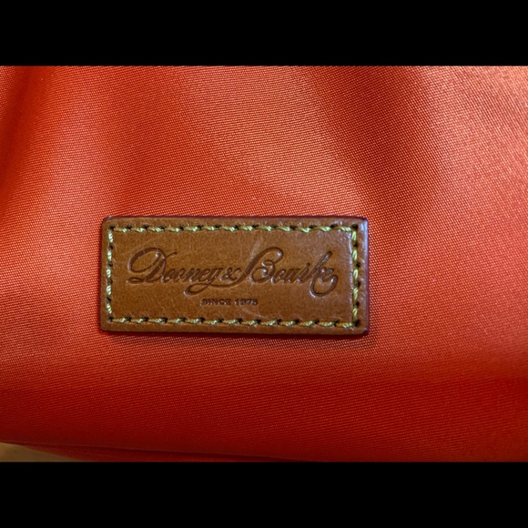 Dooney & Bourke Bags Dooney And Bourke Orange Nylon Large Change